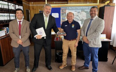 Alcalde Rodrigo Valdivia recibe al presidente nacional de los Juzgados de Policía Local reforzando relaciones institucionales en beneficio de la comunidad