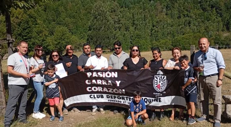 Municipalidad de Panguipulli entrega terreno al Club Deportes Liquiñe