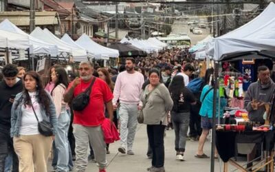 Boulevard Paseo Las Rosas volvió a llenar de vida el verano en Panguipulli.