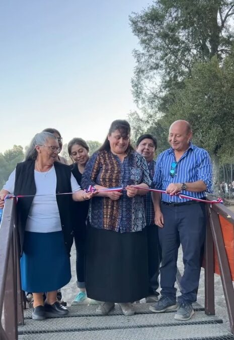 Presidenta de Agrupación de Turismo Visión de Chasquen agradeció al municipio la realización del Paseo Playa Chauquen.