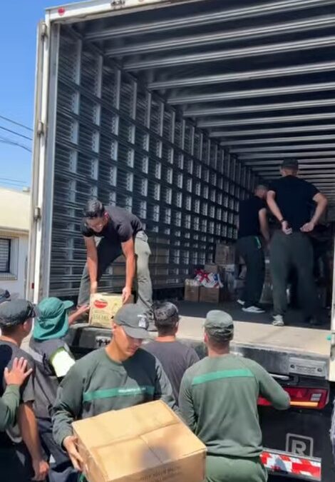 Panguipulli es la primera comuna de la Región de Los Ríos en llegar con casi 8 toneladas de ayuda para los damnificados del sur de Chile