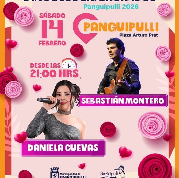 Vive con buena música el Día de los Enamorados en Panguipulli