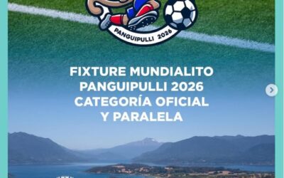 Conoce el fixture oficial del Mundialito Internacional Panguipulli 2026