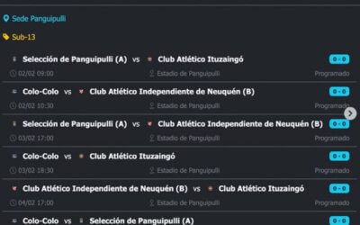 Comienza el Mundialito Panguipulli 2025: revisa el fixture oficial con los días y horarios de cada partido