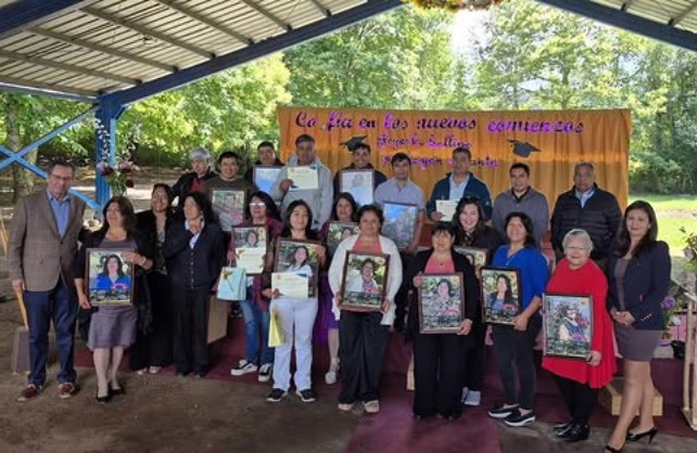 Educación que transforma vidas: continúa proyecto de nivelación de estudios en Cayumapu y Llongahue.