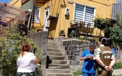 Operativo conjunto de la Veterinaria Municipal y Carabineros de Chile promueve el cuidado responsable de mascotas en Panguipulli