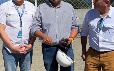 Centro Comunitario y multicancha del Barrio Siete Lagos alcanzan un 70% de avance gracias al programa «Quiero Mi Barrio»