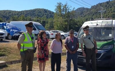 Puerto Fuy contará con retén móvil para fortalecer la seguridad y prevención.