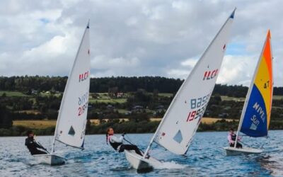 Más de 50 navegantes reflotaron la tradición náutica realizando regata por el Lago Panguipulli