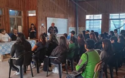 Alcalde Valdivia y autoridades regionales estuvieron en la Villa Palguín con comité de Vivienda Nuevo Comienzo de Panguipulli