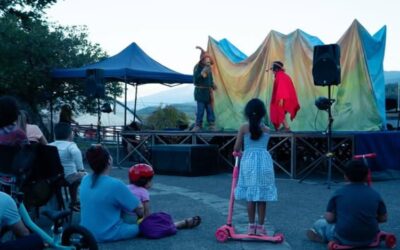 “Confluencias” llenó de arte y cultura la Plaza Bernardo O’Higgins de Panguipulli