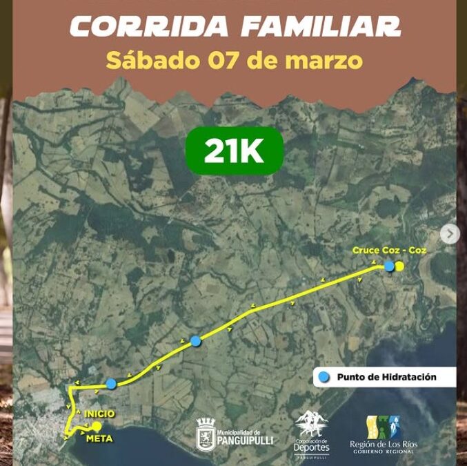 ¡Panguipulli ya está listo para correr!
