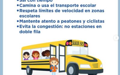 Regreso a clases seguro: la mejor ruta al aprendizaje comienza con responsabilidad