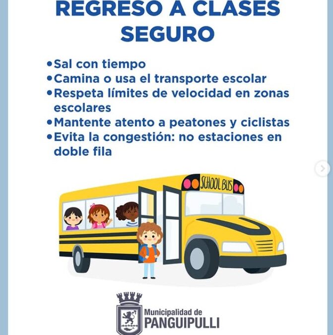 Regreso a clases seguro: la mejor ruta al aprendizaje comienza con responsabilidad