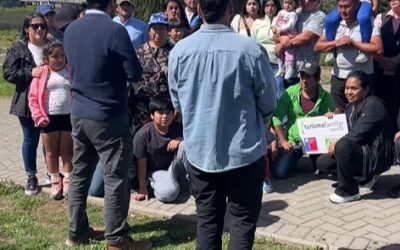 Familias de Panguipulli inician viaje del Programa Turismo Familiar de SERNATUR por la Región de Los Ríos