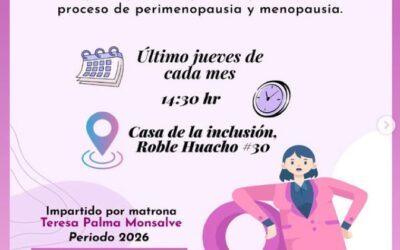 “No es el fin, es una transformación”: municipio invita a taller de climaterio en Panguipulli