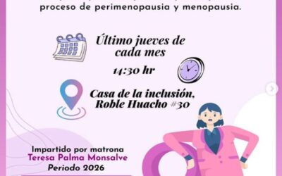 “No es el fin, es una transformación”: municipio invita a taller de climaterio en Panguipulli