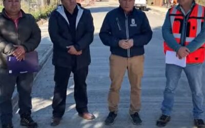 Obras en calle Ignacio Carrera Pinto terminarían en mayo de este año: pavimentación alcanza un 82% de avance