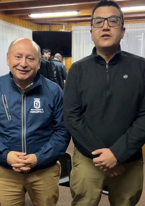 Rodolfo Zúñiga, Superintendente del Cuerpo de Bomberos de Panguipulli: “Con el alcalde sostuvimos una provechosa reunión y nos vamos muy contentos”