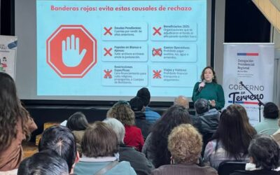 Municipio y Delegación Presidencial informan sobre Fondo Social Presidente de la República 2026 a dirigentes de la comuna