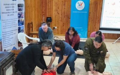 Liquiñe fortalece su preparación ante emergencias con exitosa capacitación comunitaria