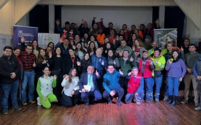 Municipalidad de Panguipulli conmemoró el Día Mundial de la Seguridad y Salud en el Trabajo con emotiva jornada preventiva
