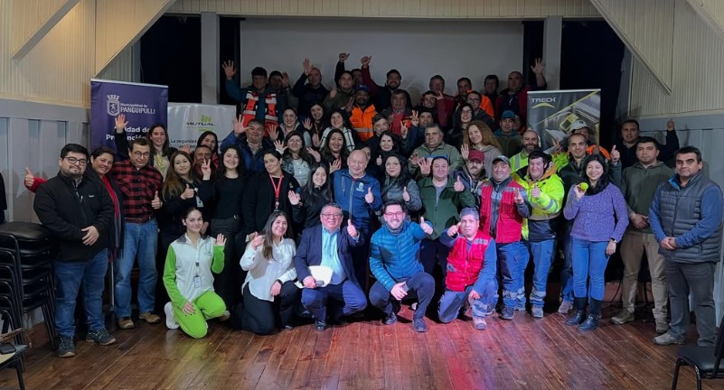 Municipalidad de Panguipulli conmemoró el Día Mundial de la Seguridad y Salud en el Trabajo con emotiva jornada preventiva