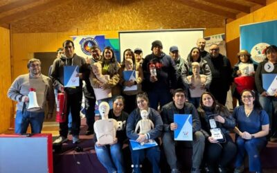 Exitosa capacitación en emergencias reunió a vecinos de Los Tallos Bajos