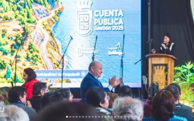 Con la presencia de todos los senadores y parlamentarios de la región, Panguipulli vivió una masiva y ovacionada Cuenta Pública Gestión 2025