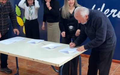 Panguipulli impulsa educación ambiental con convenio de reciclaje orgánico en colegios