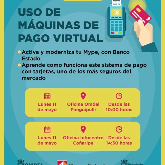 Moderniza tu emprendimiento: participa en taller de máquinas de pago en Panguipulli y Coñaripe