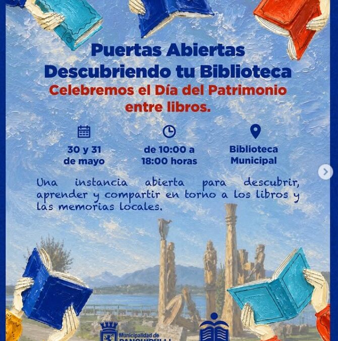 “Puertas Abiertas: Descubriendo tu Biblioteca, Celebremos el Día del Patrimonio entre Libros” 
