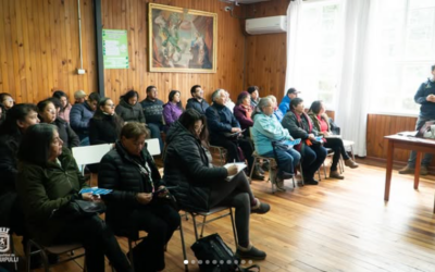 Dirigentes de Panguipulli se capacitaron para postular a los fondos 8% del Gobierno Regional