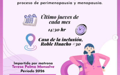“No es el fin, es una transformación”: municipio invita a taller de climaterio en Panguipulli