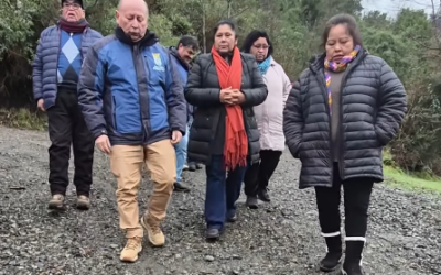 Municipalidad y comunidad de Curihue avanzan en importantes compromisos para mejorar conectividad y acceso al agua