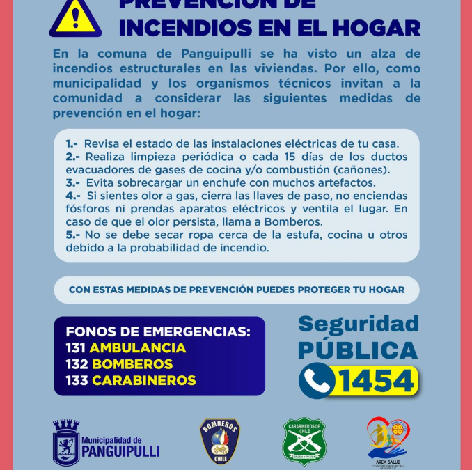 ¡Prevenir es vivir! Consejos para evitar incendios en el hogar