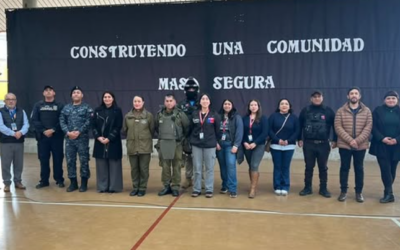 Estudiantes de la Escuela Manuel Anabalón Sáez aprendieron sobre prevención y autocuidado junto a instituciones de seguridad
