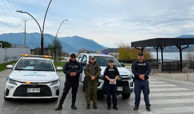 Patrulla Mixta OS14 y Policía Marítima refuerzan la seguridad en el borde lacustre de Panguipulli