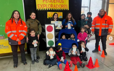 Patrulla Mixta fortalece la educación preventiva con estudiantes de la Escuela Manuel Anabalón Sáez