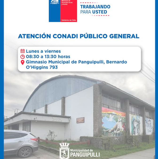 CONADI retoma la atención de público en Panguipulli gracias al apoyo de la Municipalidad