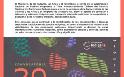Municipalidad invita a artesanos y artesanas a charla sobre postulación al Sello Artesanía Indígena 2026