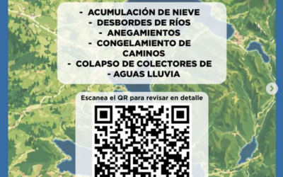 Mapas informativos con la ubicación de los principales puntos críticos de la comuna