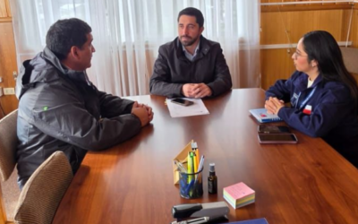 Municipio expuso necesidades urgentes de Panguipulli ante Seremi del Trabajo y Seremi del Deporte