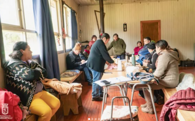 Municipalidad de Panguipulli continúa fortaleciendo el trabajo junto a la comunidad de Linda Flor