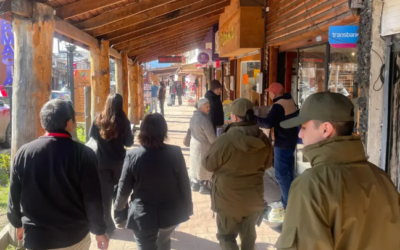 Jornada de Campaña de Prevención y Seguridad con la actividad de Sensibilización a Locales Comerciales en la comuna de Panguipulli