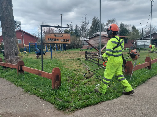 Municipalidad de Panguipulli realiza operativo de limpieza en Huellahue