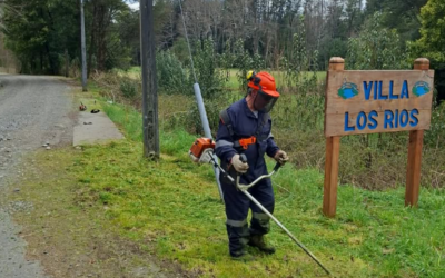 Municipio intensifica operativos de limpieza y mantención en Ñancul