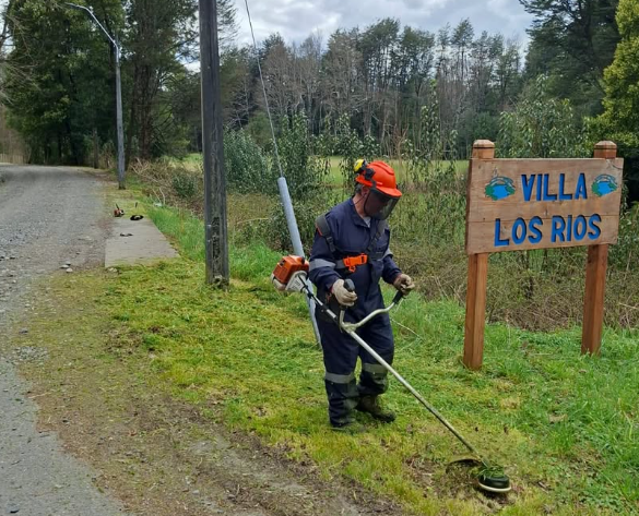 Municipio intensifica operativos de limpieza y mantención en Ñancul